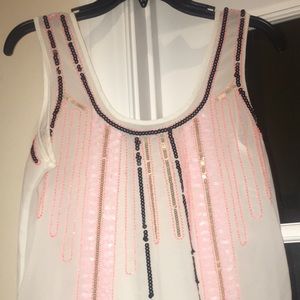 Sequin Tank Top